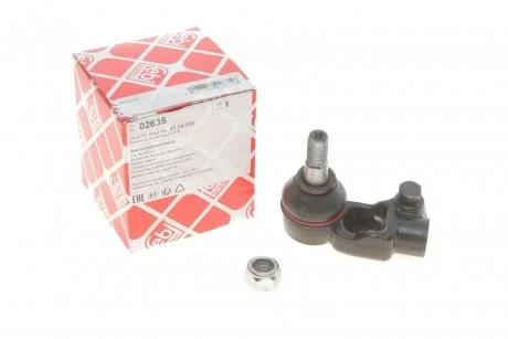 Рульовий наконечник передній міст зліва FEBI BILSTEIN 02635