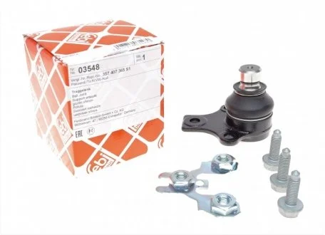 Шаровая опора с обеих сторон передний мост снизу FEBI BILSTEIN 03548