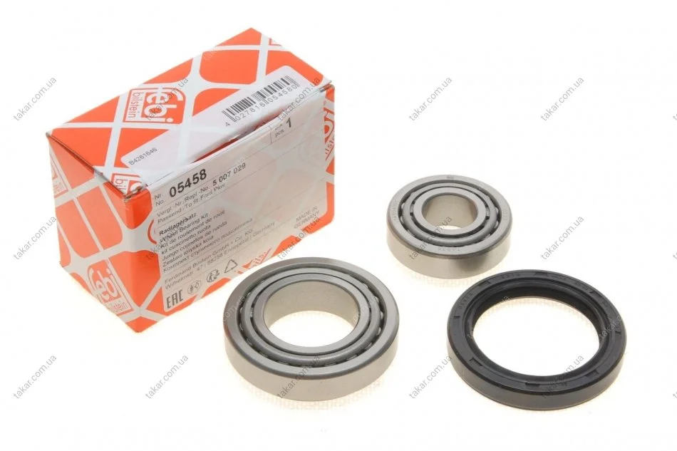 Підшипник маточини колеса FEBI BILSTEIN 05458 (фото 1)
