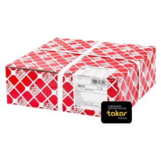 Торзмозной диск двухсторонний на передний мост вентилируемый 4 FEBI BILSTEIN 06512