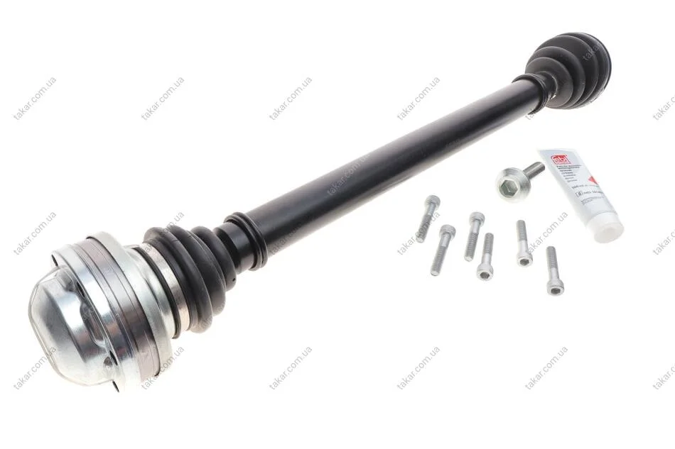 Вал приводний AUDI A3, Q3, SKODA OCTAVIA II, OCTAVIA III, SUPERB II, VW CADDY III (вир-во FEBI) FEBI BILSTEIN 181212 (фото 1)