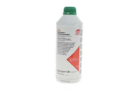 Антифриз-концентрат зелений -37 °C, G11, 1,5 л FEBI BILSTEIN 183409