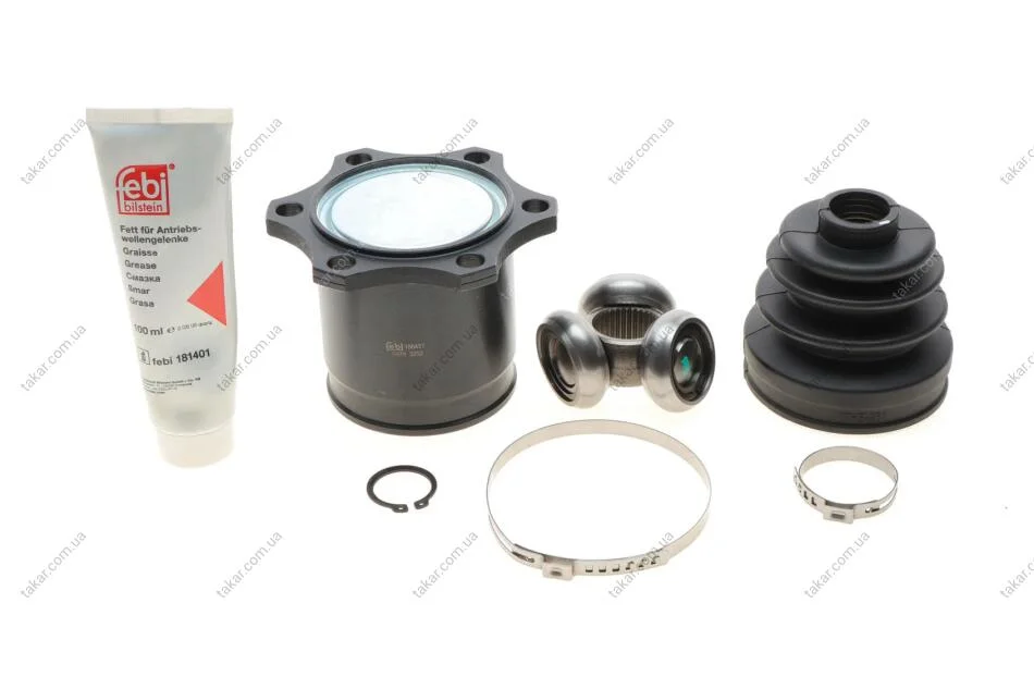 ШРУС з пильовиком AUDI, SEAT, SKODA, VW (вир-во FEBI) FEBI BILSTEIN 186427 (фото 1)