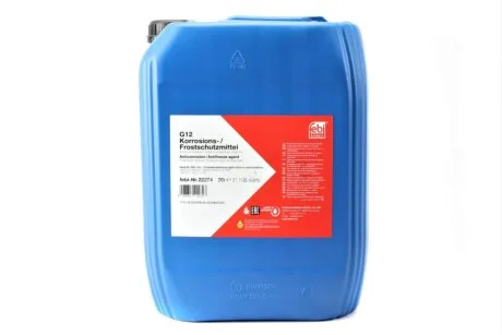 Антифриз-концентрат красный, -80 °C, G12, 20 л FEBI BILSTEIN 22274