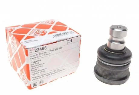 Шаровая опора с обеих сторон передний мост снизу FEBI BILSTEIN 22468