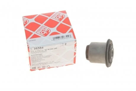 Сайлентблок рычага двусторонний на передний мост (снизу) FEBI BILSTEIN 26304