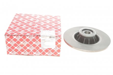 Тормозной диск с подшипником, сенсорным кольцом ABS, гайкой оси и защитным колпаком. FEBI BILSTEIN 28151 (фото 1)