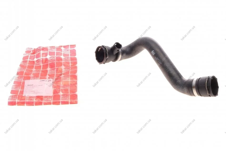 Патрубок водяного охлаждения двигателя, справа снизу BMW (выр-во FEBI) FEBI BILSTEIN 28521 (фото 1)