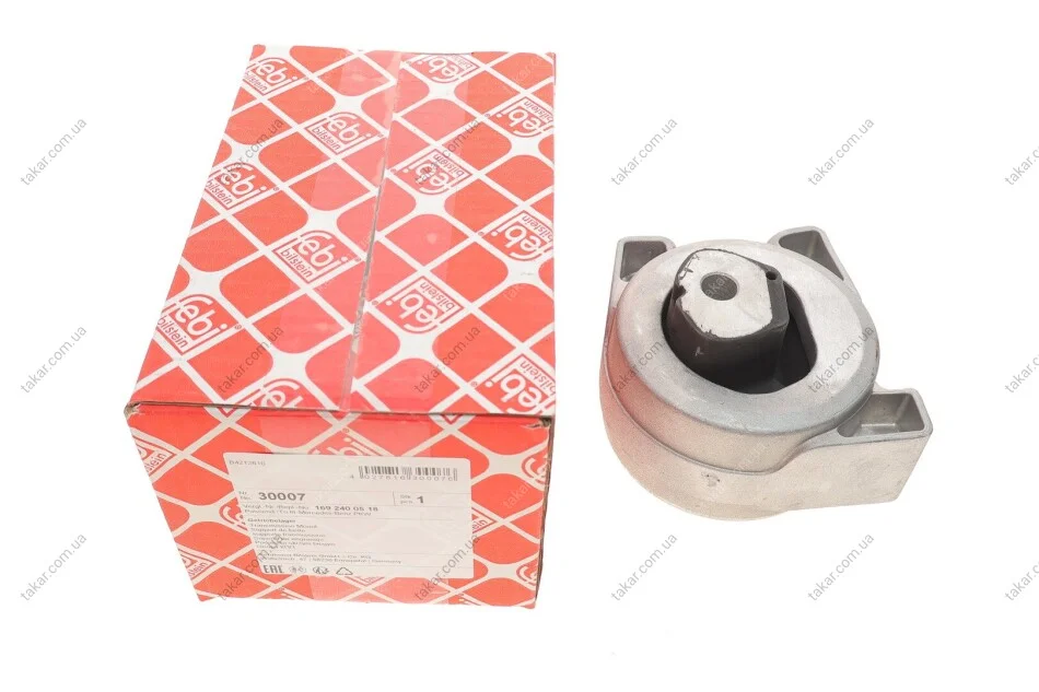 Подушка КПП MERCEDES A150-200 W169 \'\'RL \'\'04-12 FEBI BILSTEIN 30007 (фото 1)