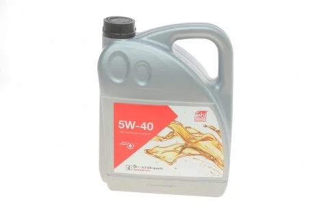 Моторна олива 5 л 5W40 Бензиновий, Дизельний Синтетична FEBI BILSTEIN 32938