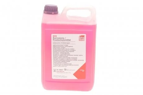 Антифриз-концентрат сиреневый, -80 °C, G13, 5 л FEBI BILSTEIN 38201