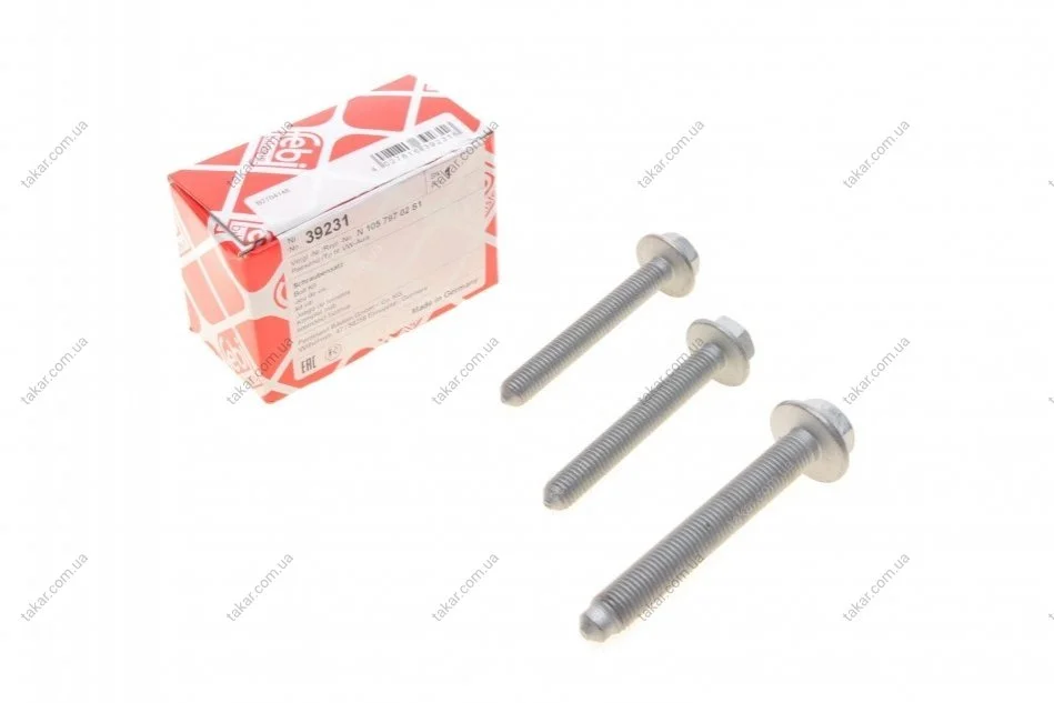 Болти кріплення сайлентблока важеля VAG 03- (Вир-во FEBI) FEBI BILSTEIN 39231 (фото 1)