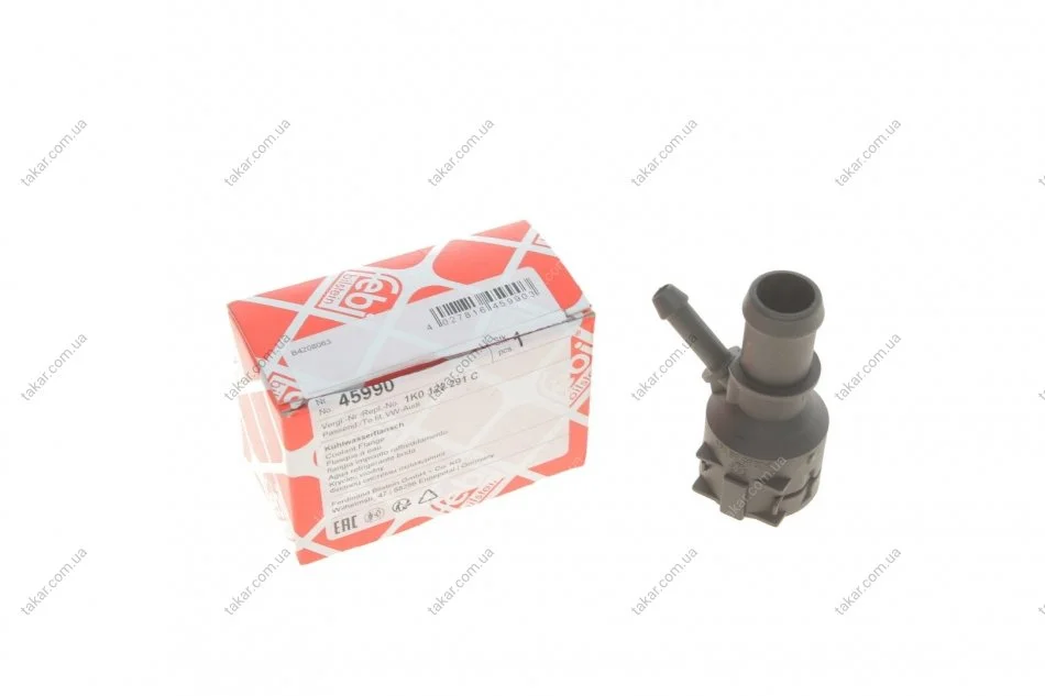 Фланець системи охолодження, 85 °C FEBI BILSTEIN 45990 (фото 1)
