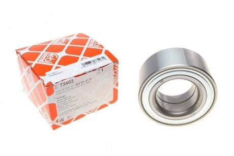 Подшипник ступицы колеса Задняя ось, двухсторонняя сторона FEBI BILSTEIN 73403