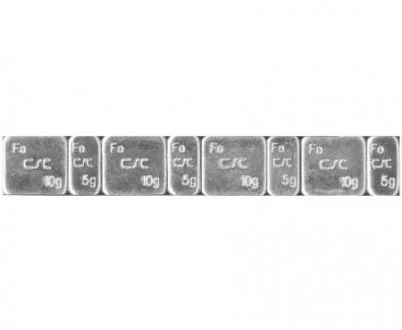 Тягар 5+10х4=60гр Zn 100шт/уп FERDUS FE 13.88
