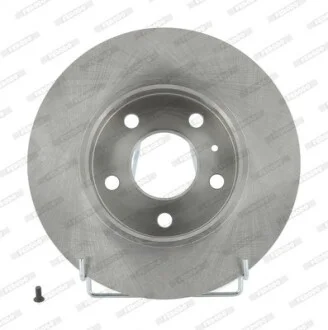 Торзмозной диск двухсторонний на задний мост полный(невентилируемый) 5 FERODO DDF1044