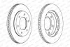 Диск тормозной FERODO DDF1384C (фото 1)