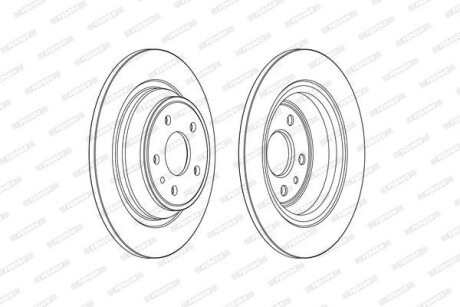 Гальмівний диск FERODO DDF2338C