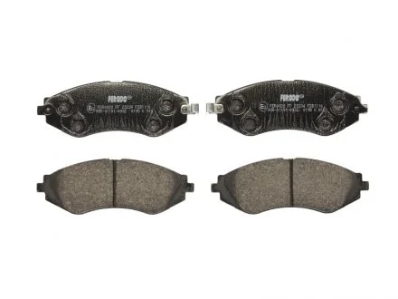 Тормозные колодки передние дисковые FERODO FDB1116