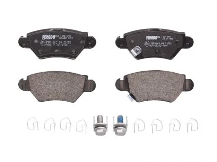 Тормозные колодки задние дисковые FERODO FDB1294