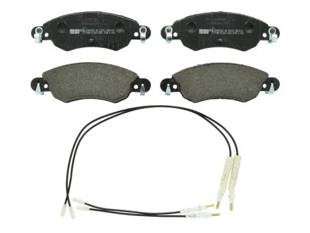 Тормозные колодки передние дисковые FERODO FDB1410