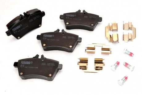 Тормозные колодки передние дисковые FERODO FDB1593