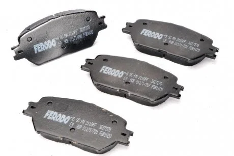 Тормозные колодки передние дисковые FERODO FDB1620