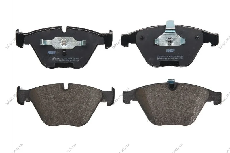 Тормозные колодки передние дисковые FERODO FDB1628 (фото 1)