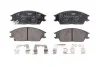 Тормозные колодки передние дисковые FERODO FDB4076 (фото 1)