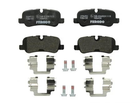 Тормозные колодки задние дисковые FERODO FDB4105