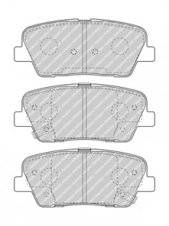 Тормозные колодки дисковые FERODO FDB4391