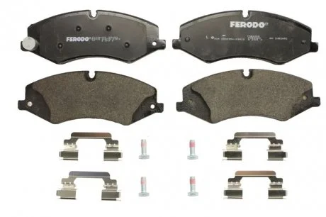Тормозные колодки передние дисковые FERODO FDB4455