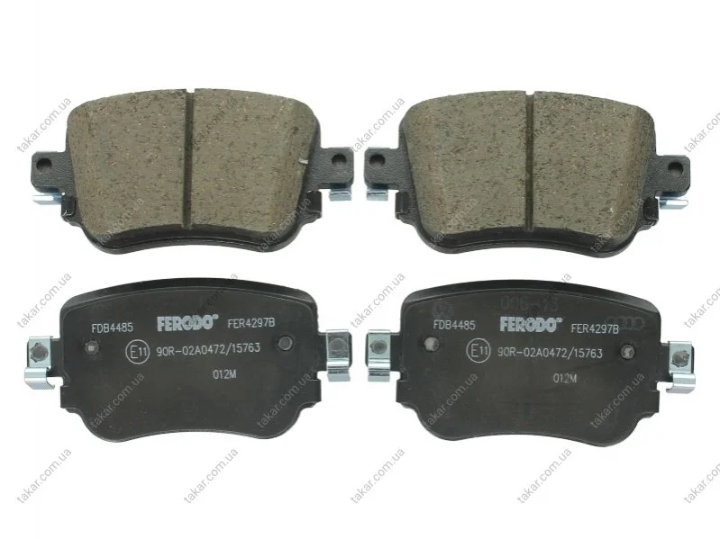 Гальмівні колодки задні дискові FERODO FDB4485 (фото 1)