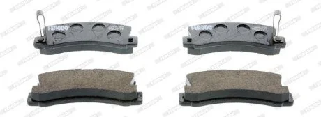 Тормозные колодки задние дисковые FERODO FDB478