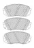 Тормозные колодки дисковые FERODO FDB5039 (фото 1)