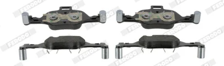 Тормозные колодки передние дисковые FERODO FDB5114