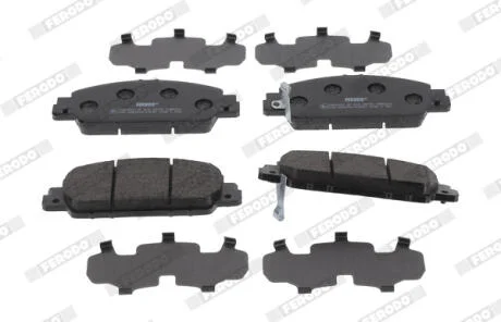 Тормозные колодки передние дисковые FERODO FDB5234