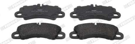 Колодки тормозные дисковые (комплект 4 шт.)) FERODO FDB5306