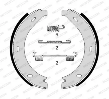 Тормозные колодки барабанные FERODO FSB4306