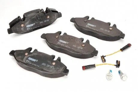 Тормозные колодки передние дисковые FERODO FVR1493