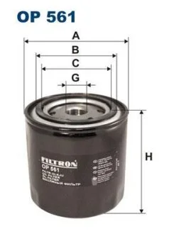 Фільтр масляний VW (вир-во Filtron) /WL7112 FILTRON OP561