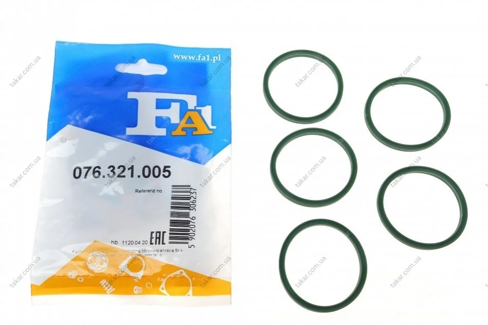 Прокладка патрубка інтеркуллера FA1 Fischer Automotive One (FA1) 076.321.005 (фото 1)
