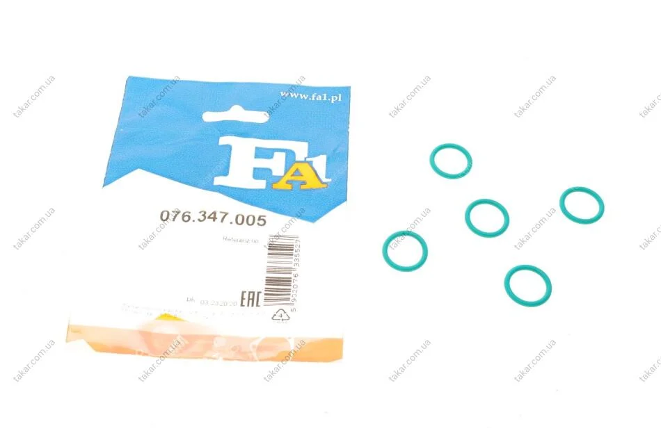 Кільце гумове Fischer Automotive One (FA1) 076.347.005 (фото 1)