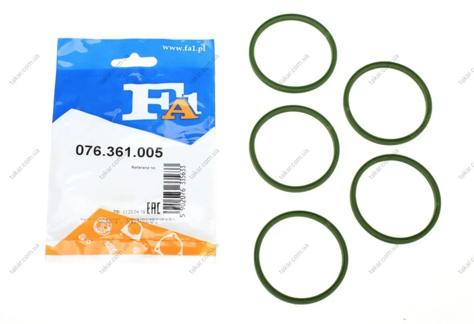 Ущільнювальне кільце (вир-во Fischer) Fischer Automotive One (FA1) 076.361.005 (фото 1)