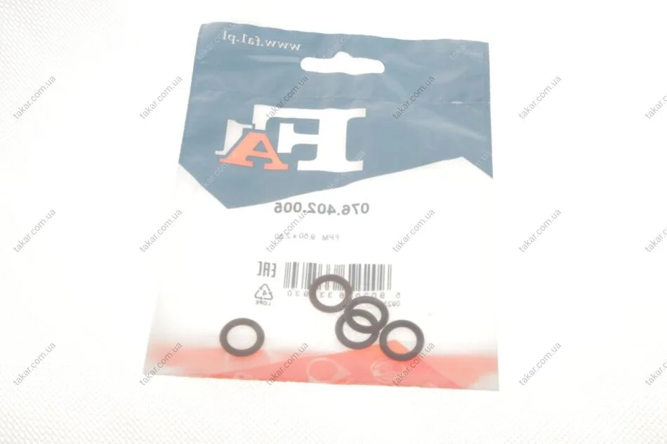 Кільце гумове Fischer Automotive One (FA1) 076.402.005 (фото 1)