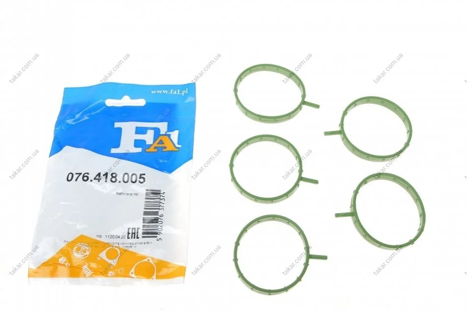 Прокладка патрубка интеркуллера FA1 Fischer Automotive One (FA1) 076.418.005 (фото 1)