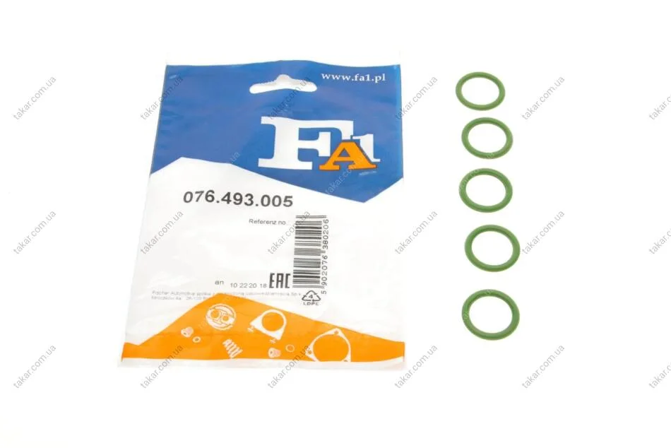 Прокладка турбины FA1 Fischer Automotive One (FA1) 076.493.005 (фото 1)