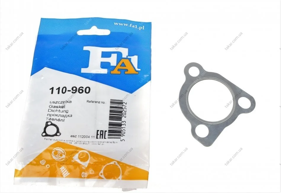 Прокладання вихлопної труби Fischer Automotive One (FA1) 110-960 (фото 1)