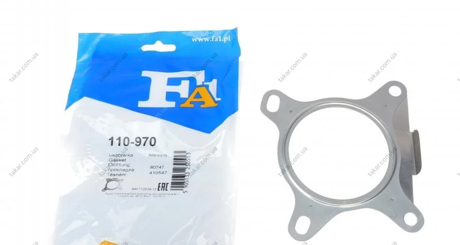 Прокладка выхлопной трубы Fischer Automotive One (FA1) 110-970 (фото 1)