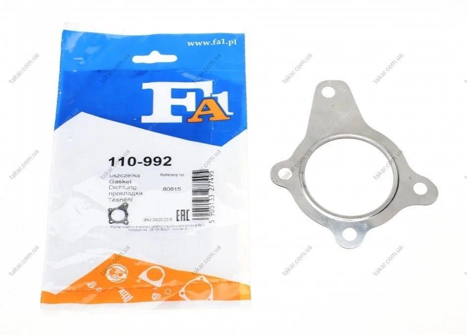 Прокладка выхлопной трубы FA1 Fischer Automotive One (FA1) 110-992 (фото 1)
